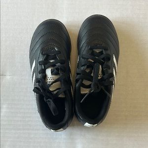 Adidas Kids Black Soccer Shoes